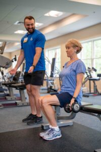 Our trainers are equipped to help with rehabilitation, to get you back on your feet safely, or just to stay in shape.
