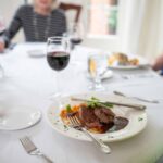 Elegant dining at Williamsburg Landing features a changing menu and offers the freshest ingredients.