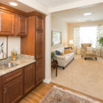 At Williamsburg Landing our Assisted Living apartments feature kitchenettes and spacious living areas.