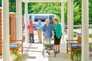 As the first and only licensed service of its kind in the Williamsburg, VA area, our award-winning, CARF accredited Adult Day Center offers a new and uplifting option for family caregivers and their loved ones.